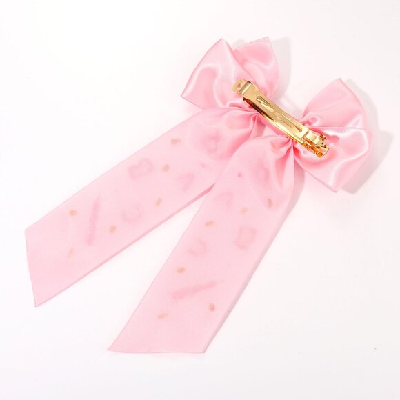Teacher Hair Bows Rhinestone Large Clips Back To School Teacher Appreciation Gif - Picture 6 of 7